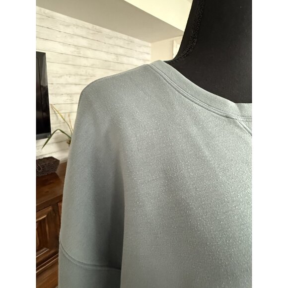 SPANX® AirEssentials Long Sleeves Crewneck Sweatshirt Womens Size Large - Picture 6 of 10